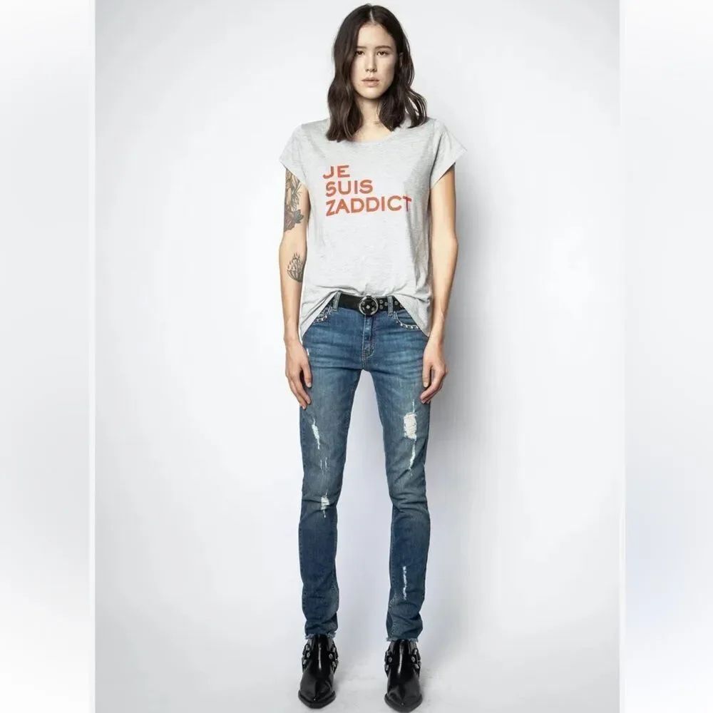 New Zadig & Voltaire Antonia Zaddict short sleeve T-Shirt